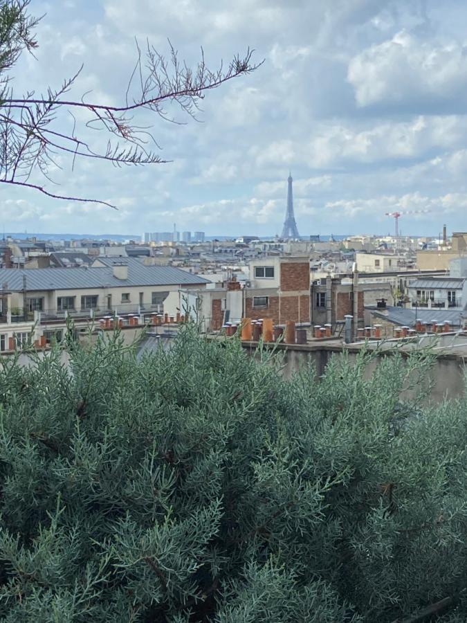 Appartement Design Avec Terrasse Paris Exterior foto